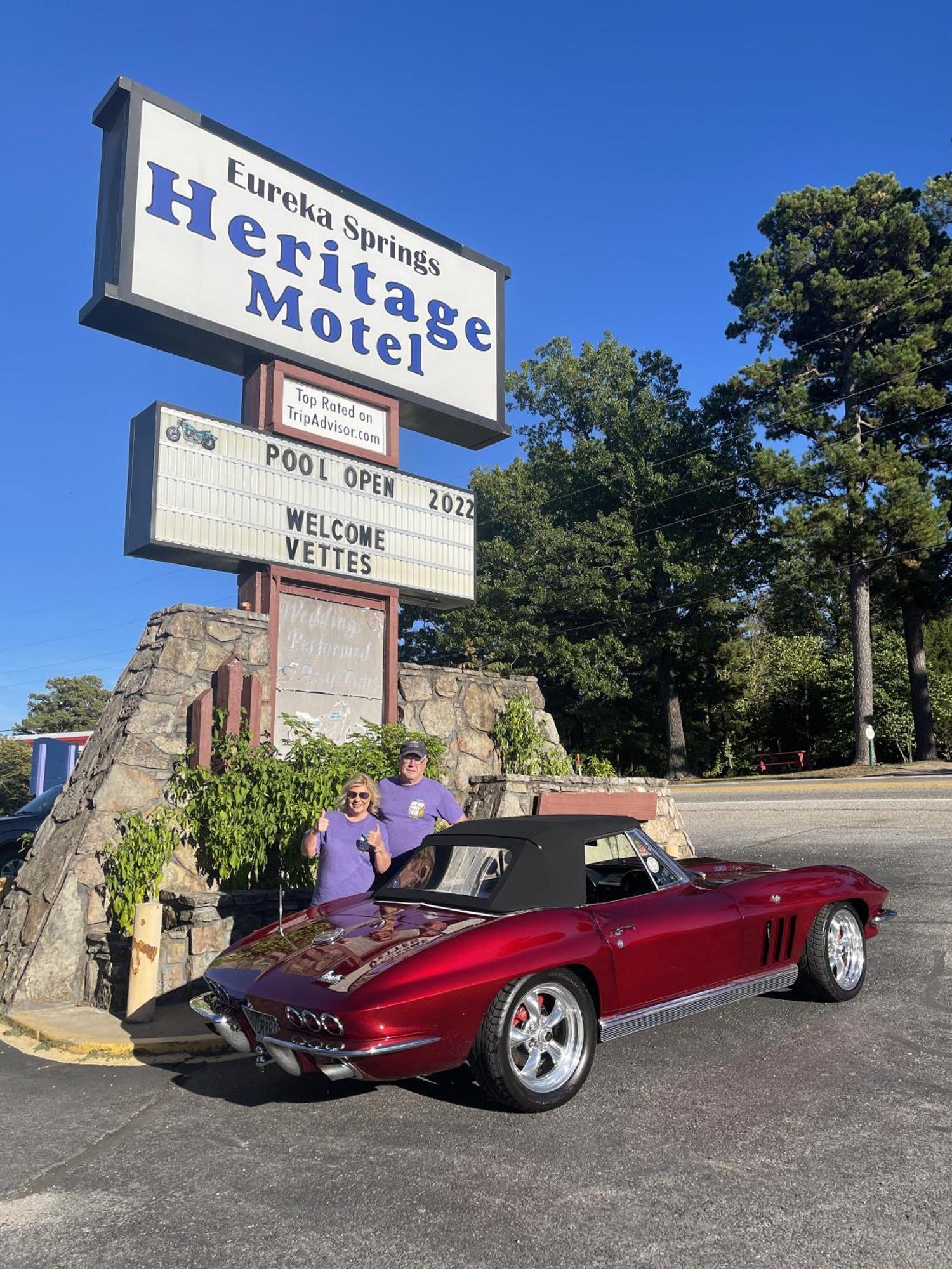 Eureka Springs Heritage Motel Bagian luar foto